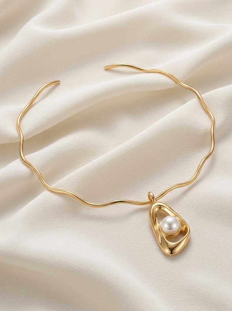Foto referência do TPV Studio IA: Choker e Gargantilha